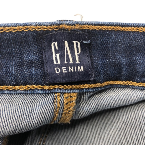 GAP Soft True Skinny High Rise Dark Wash Stretch Skinny Jeans - Picture 10 of 16